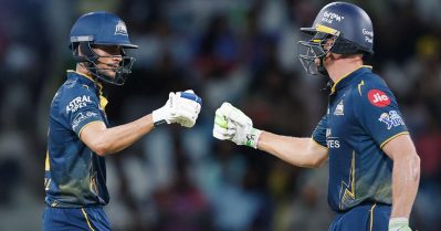 ലഖ്‌നൗവിനെ ചാമ്പലാക്കി ഗുജറാത്ത്; അര്‍ധ സെഞ്ച്വറിയില്‍ ബട്‌ലറും ഗില്ലും!