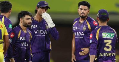 ചെന്നൈക്കെതിരെ അടിപതറിയതിന് പിന്നാലെ മറ്റൊരു തിരിച്ചടിയും; കഷ്ടകാലമൊഴിയാതെ കൊല്‍ക്കത്ത