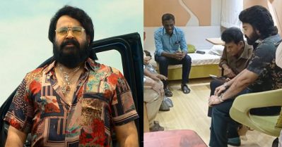 താന്‍ പാടിയ പാട്ട് കേള്‍പ്പിക്കുമ്പോള്‍ ലാലേട്ടന്റെ സന്തോഷം നോക്കിയേ; വീഡിയോ ഏറ്റെടുത്ത് സോഷ്യല്‍ മീഡിയ