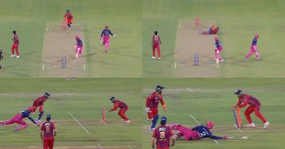 ഇത് റണ്ണൗട്ടാല്ലെന്ന് പറഞ്ഞാല്‍ നിങ്ങള്‍ വിശ്വസിക്കുമോ? വിശ്വസിക്കണം, റണ്ണൗട്ടായില്ല!; വീഡിയോ