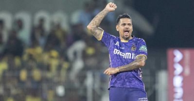 മറ്റേതോ ഗ്രഹത്തില്‍ നിന്നുള്ളവന്‍ തന്നെ, ഉറപ്പ്! റണ്ണടിക്കാനോ, അതും നരെയ്‌ന്റെ പന്തിലോ? തിരുത്തിയത് സ്വന്തം റെക്കോഡ്