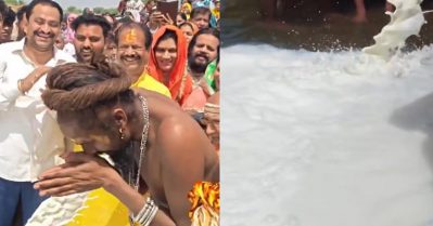 മതപരമായ ചടങ്ങിന് ശേഷം നര്‍മദാ നദിയില്‍ 11,000 ലിറ്റര്‍ പാല്‍ ഒഴുക്കി; പ്രത്യാഘാതങ്ങള്‍ ഉയര്‍ത്തി പരിസ്ഥിതി പ്രവര്‍ത്തകര്‍