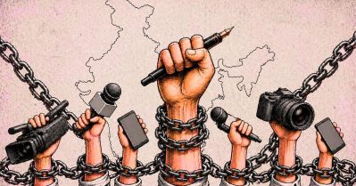 മാധ്യമസ്വാതന്ത്ര്യ സൂചികയില്‍ വീണ്ടും തിരിച്ചടി; 153ാം സ്ഥാനത്തുള്ള പാകിസ്ഥാനും പിന്നില്‍ ഇന്ത്യ