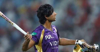 നാണംകെട്ട് പുറത്തായി രഘുവംശി; ഒപ്പം ഒരു മോശം നേട്ടവും