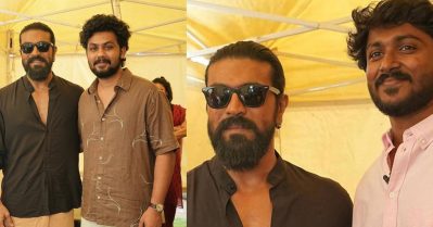 ഡേയ് ആദ്യ പടം ഇരുനൂറ് കോടി, അടുത്ത പടം പാന്‍ ഇന്ത്യനാ?; രാംചരണിനെ കണ്ട് വാഴ 2 താരങ്ങള്‍