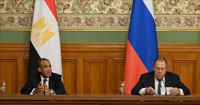 ചർച്ചകളെ അട്ടിമറിക്കാൻ ആരോ ബോധപൂർവ്വം ശ്രമിക്കുന്നു; പശ്ചിമേഷ്യയിൽ അടിയന്തര വെടിനിർത്തലിനെ പിന്തുണച്ച് റഷ്യയും ഈജിപ്തും