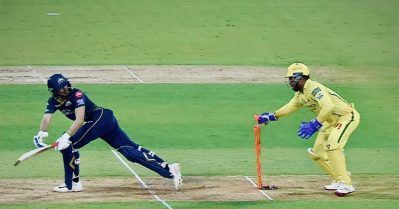 മിന്നല്‍പിണരായി സഞ്ജു; ചേട്ടന്റെ സ്ട്രൈക്കില്‍ ഗില്ലിന് മടക്കം: വീഡിയോ