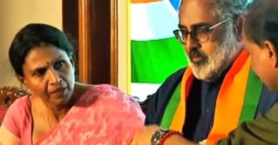 കേന്ദ്രമന്ത്രി വോട്ടഭ്യര്‍ത്ഥിച്ചത് രാജീവ് ചന്ദ്രശേഖറിന് വേണ്ടി മാത്രം; ആര്‍. ശ്രീലേഖ പിണങ്ങി വേദി വിട്ടു