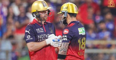 കിങ്ങിന്റെ ആറാട്ടില്‍ പിറന്നത് ഐ.പി.എല്ലിലെ പുതു ചരിത്രം; തടഞ്ഞുനിര്‍ത്താനാകാതെ മുംബൈ...