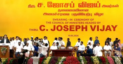 സ്ത്രീസുരക്ഷയ്ക്കായി പ്രത്യേക സേന, 200 യൂണിറ്റ് സൗജന്യ വൈദ്യുതി; ജനപ്രിയ പദ്ധതികള്‍ക്ക് അംഗീകാരം നല്‍കി വിജയ്