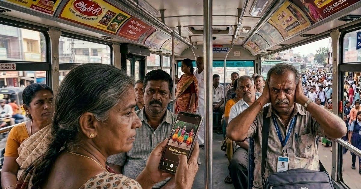 തമിഴ്നാട്ടിൽ പൊതുഗതാഗതത്തിൽ ഹെഡ്ഫോൺ നിർബന്ധം