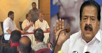 ഗുണ്ടകള്‍ ചേര്‍ന്നാണോ തൂഫാന്‍ യോഗം; പൊലീസ് അറിയാതെ ഒരു യോഗവും വേണ്ട: കെ. സുധാകരന്‍ പങ്കെടുത്ത യോഗത്തിനെതിരെ ചെന്നിത്തല
