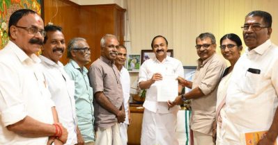 മുഖ്യമന്ത്രിയെ സന്ദര്‍ശിച്ച് ആര്‍.വി ബാബുവും ശശികലയും; ആവശ്യങ്ങള്‍ മുഖ്യമന്ത്രി അനുഭാവപൂര്‍വം കേട്ടെന്ന് ആര്‍.വി ബാബു
