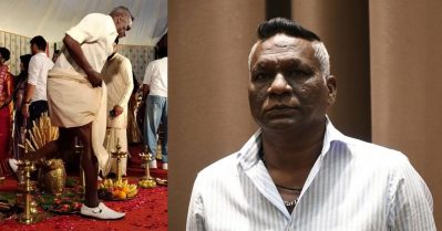 'എത്ര പണം സമ്പാദിച്ചാലും ആ പഴയ കോളനി സ്വഭാവം മാറില്ല'; നിലവിളക്കിന് മുന്നില്‍ ചെരിപ്പിട്ടെന്ന പേരില്‍ ഐ.എം. വിജയനെതിരെ ജാതി അധിക്ഷേപം