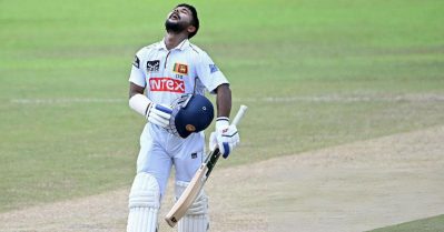 'ട്രിപ്പിള്‍ സെഞ്ച്വറിയില്‍' ഇന്ത്യയെ കടിച്ചുകീറിയ ലങ്കന്‍ സിംഹം ഇനി ഇതിഹാസങ്ങള്‍ക്കൊപ്പം; ചരിത്രമെഴുതി ദിനുഷ