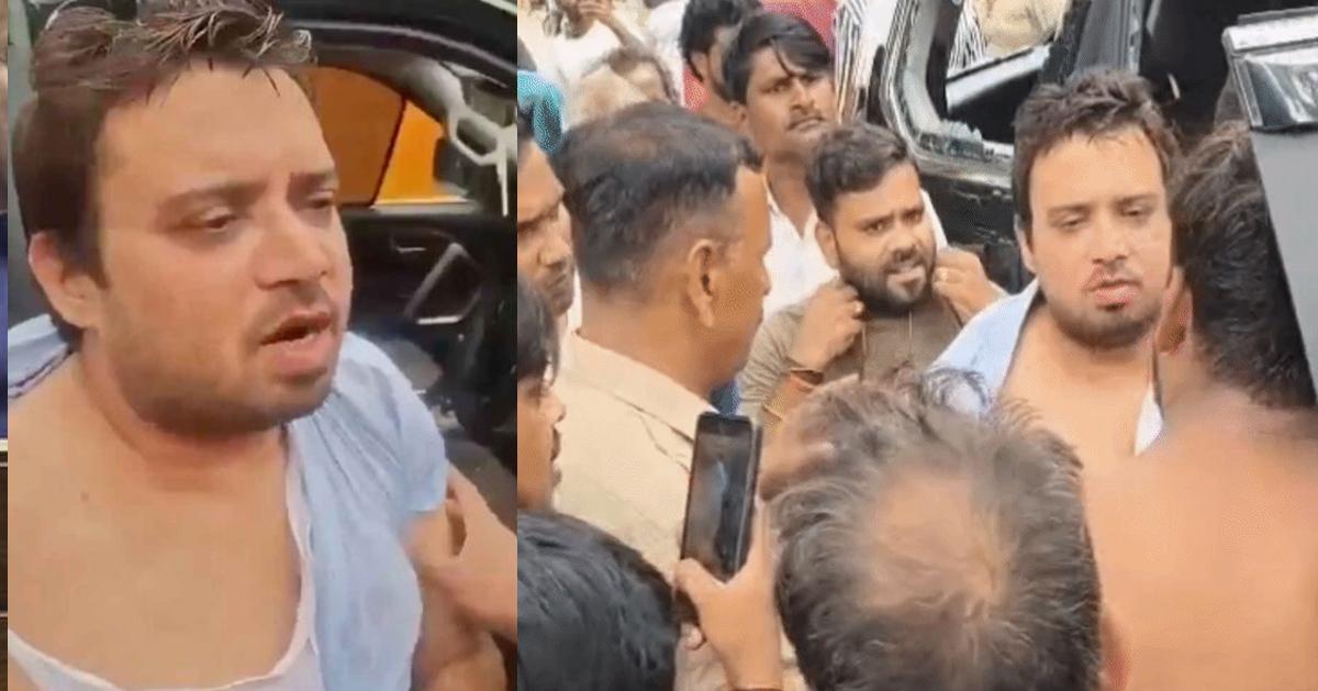 പശുവിനെ ഇടിച്ച ഡോക്ടർക്ക് ആൾക്കൂട്ട മർദനം