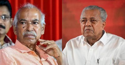 തെറ്റ് തിരുത്താതെ ഭീഷണിയുടെ സ്വരം ഉയർത്തുന്നു: പിണറായി വിജയനെതിരെ വി.കുഞ്ഞികൃഷ്ണൻ