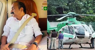 മുഖ്യമന്ത്രിയുടെ വിവാദ ഹെലികോപ്റ്റര്‍ യാത്ര; വിഷയം രഹസ്യാത്മകം, വിവരങ്ങള്‍ പുറത്ത് വിടാനാവാവില്ലെന്ന് പൊലീസ്