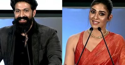 റോക്കി ഭായ്… ‘ടോക്സിക്’ വേദിയിൽ യാഷിനെ വാനോളം പുകഴ്ത്തി നയൻതാര