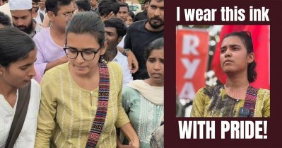 നേഹ ബോറക്കെതിരെ അക്രമി മഷിയെറിഞ്ഞത് ജയ് ശ്രീരാം മുഴക്കിയും ദേശദ്രോഹിയെന്ന് വിളിച്ചും; പെല്ലറ്റ് ഗണ്ണിനെ നേരിട്ട തന്നെ ഭയപ്പെടുത്താനാവില്ലെന്ന് നേഹ