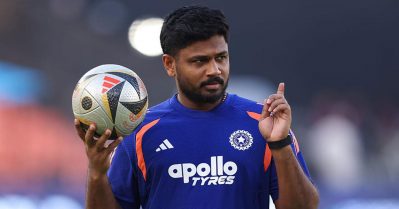 ഫുട്ബോളിലും പുലിയായി സഞ്ജു; ഇരട്ട ഗോളിൽ മിന്നി ചേട്ടൻ; വീഡിയോ