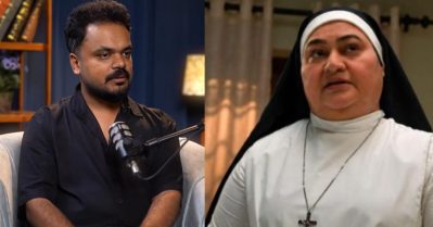 കന്യാസ്ത്രീയെ ജസ്റ്റിന്റെ സമപ്രായക്കാരിയാക്കാമെന്നായിരുന്നു ഗിരീഷേട്ടന്റെ ഐഡിയ; ആന്റിയാക്കാമെന്നത് എന്റെ നിര്‍ദേശം: കിരണ്‍ ജോസി