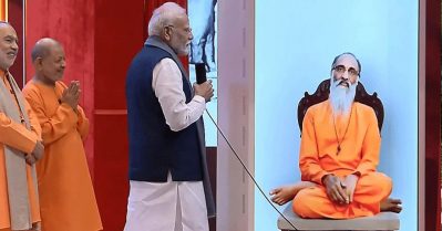 സ്വാമി എന്നെ അനുഗ്രഹിക്കണം; എ.ഐ അവതാരത്തോട് അനുഗ്രഹം തേടി പ്രധാനമന്ത്രി