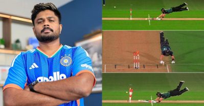 മറ്റാരെങ്കിലും ആയിരുന്നെങ്കില്‍ ഇപ്പോള്‍ തീര്‍ന്നേനേ; സ്റ്റംപ് മൈക്ക് പിടിച്ചെടുത്ത സഞ്ജുവിന്റെ വാക്കുകള്‍