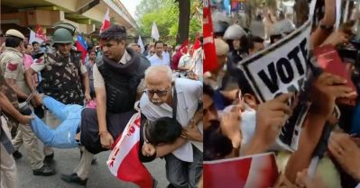 ദല്‍ഹിയില്‍ പൊലീസ് നരനായാട്ട്; പൊലീസിന് വഴങ്ങാതെ തെരുവിലിറങ്ങി പ്രതിഷേധക്കാര്‍