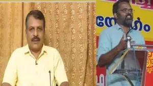 വേദിമാറിക്കയറി തീവ്രവര്‍ഗീയ പരാമര്‍ശുമായി ആര്‍.വി ബാബു; വായടപ്പിച്ച മറുപടിയുമായി സി.പി.ഐ.എം നേതാവ്