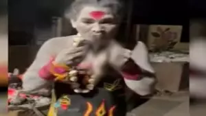 ചിതയില്‍ നിന്ന് മനുഷ്യമാംസം കഴിച്ചു: സ്വയം പ്രഖ്യാപിത അഘോരിയെ അറസ്റ്റ് ചെയ്ത് പൊലീസ്