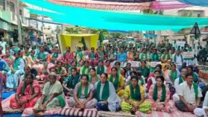 ബിദാദി ടൗണ്‍ഷിപ്പ് പദ്ധതി: ഭൂമി ഏറ്റെടുക്കുകയാണെങ്കില്‍ ദയാവധത്തിന് അനുമതി തേടി കര്‍ഷകര്‍; പ്രതിഷേധം കടുക്കുന്നു