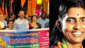 ശോഭായാത്രകളിൽ യു.ഡി.എഫ് എം.എൽ.എ മാരുടെ സാനിധ്യം; നേതാക്കളുടെ നിലപാടിനെ പ്രശംസിച്ച് ഹിന്ദു ഐക്യവേദി