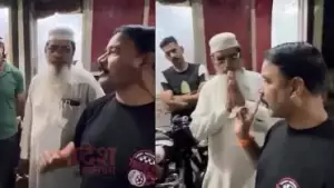 ക്ഷേത്രത്തിന് സമീപം മുട്ട വില്‍ക്കുന്ന കടപോലും പാടില്ല; മുസ്‌ലിം വയോധികനെ ഭീഷണിപ്പെടുത്തി ബജ്‌റംഗ്ദള്‍ പ്രവര്‍ത്തകര്‍