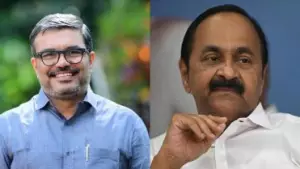 അമിത് ഷായെ കരിങ്കൊടി കാണിച്ചാല്‍ സതീശന് നോവുന്നത് എന്തിന്: കോണ്‍ഗ്രസില്‍ സംഘപരിവാര്‍ നടത്തിയ ദീര്‍ഘകാല നിക്ഷേപമാണ് സതീശന്‍: എം.ബി. രാജേഷ്