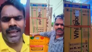 അല്പം സ്വീറ്റ്‌സ് തിന്നാന്‍ ആഗ്രഹിച്ച വീരമണി പെട്ടു, വീട്ടിലേക്ക് വരുന്നത് ഫ്രിഡ്ജും വാഷിങ് മെഷീനും; വൈറലായി ഇന്‍ഫ്‌ളുവന്‍സര്‍