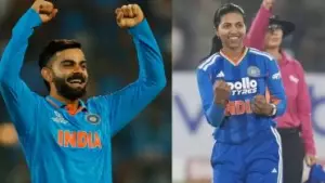ആദ്യ പന്തിൽ കോഹ്‌ലിക്കൊപ്പം; പുതിയ ചരിത്രമെഴുതി ഇന്ത്യയുടെ അരങ്ങേറ്റക്കാരി