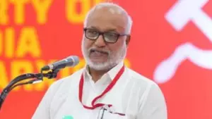 ഭരണഘടനാപരമായ അവകാശം തടയാനാണ് ബി.ജെ.പി ശ്രമിക്കുന്നത്; നവംബര്‍ ഒന്നിന് ജനങ്ങള്‍ മറുപടി നല്‍കുമെന്ന് എം.എ. ബേബി