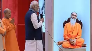 സ്വാമി എന്നെ അനുഗ്രഹിക്കണം; എ.ഐ അവതാരത്തോട് അനുഗ്രഹം തേടി പ്രധാനമന്ത്രി
