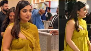 നസ്രിയയുടെ വസ്ത്രത്തെ ചൊല്ലി ചര്‍ച്ച; 'നൈയാണ്ടി' വിവാദം ഓര്‍മിപ്പിച്ച് പരിഹാസം ; മറുപടിയുമായി സോഷ്യല്‍ മീഡിയ