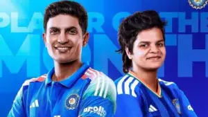 ചരിത്ര നേട്ടവുമായി ഗില്ലിന്റെ തേരോട്ടം; ഐ.സി.സിയുടെ മിന്നും നേട്ടത്തില്‍ ഷഫാലിയും!