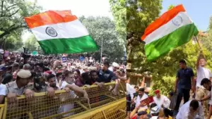 ഭിന്നത മറന്ന് പ്രതിപക്ഷം; ഗ്യാനേഷിന്റെ രാജിക്കായി പ്രതിഷേധത്തില്‍ ഇന്ത്യ സഖ്യത്തിനൊപ്പം പങ്കാളികളായി ഡി.എം.കെ അടക്കമുള്ളവര്‍