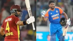 ടി-20യിൽ 'ട്രിപ്പിൾ സെഞ്ച്വറി'; സഞ്ജുവിന്റെ ലോക റെക്കോഡിനൊപ്പം ഹോപ്പ്