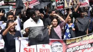 പ്രധാനമന്ത്രിക്ക് കരിങ്കൊടി കാണിച്ച് എസ്.എഫ്.ഐ- ഡി.വൈ.എഫ്.ഐ പ്രവര്‍ത്തകര്‍: അറസ്റ്റ് ചെയ്ത് ചെന്നൈ പൊലീസ്