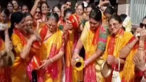 കോണ്‍ഗ്രസ് പ്രതിഷേധത്തിന് പിന്നാലെ ഗ്യാനേഷ് കുമാറിന്റെ തറവാട്ടുവീട്ടില്‍ ഗംഗാജലം തളിച്ച് ശുദ്ധികലശം നടത്തി ഹിന്ദുത്വ പ്രവര്‍ത്തകര്‍