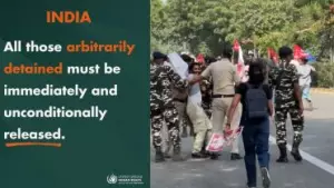 എസ്.ഐ.ആര്‍ വിരുദ്ധ പ്രതിഷേധം: കൂട്ടത്തടങ്കലുകളെക്കുറിച്ച്
ആശങ്ക പങ്കുവെച്ച് യു.എന്‍ ഹ്യൂമന്‍ റൈറ്റ്‌സ്