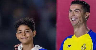 അച്ഛന്റെ വഴിയേ മകനും; സൗദിയിൽ അഴിഞ്ഞാടി റൊണാൾഡോയുടെ പിൻഗാമി