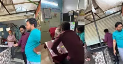 ഹൈദരാബാദില്‍  ബീഫ് കട ബലമായി പൂട്ടിച്ച് ബി.ജെ.പി പ്രവര്‍ത്തകന്‍: സ്വമേധയാ നടപടിയെടുക്കുമെന്ന് പൊലീസ്
