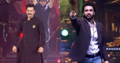 അന്ന് മഹേഷ് ബാബുവിനെ സൈഡാക്കി പൃഥ്വി, ഇന്ന് നാനിയെ സൈഡാക്കി രാഘവ്... ടോളിവുഡ് ഇവന്റുകളില്‍ സ്‌കോര്‍ ചെയ്ത് വില്ലന്മാര്‍