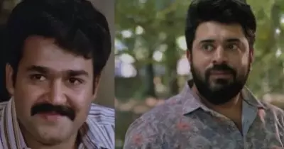 M പോലെ തന്നെ N ഉം; മോഹന്‍ലാലിന്റെയും നിവിന്‍ പോളിയുടെ മാനറിസം താരതമ്യം ചെയ്ത് സോഷ്യല്‍ മീഡിയ